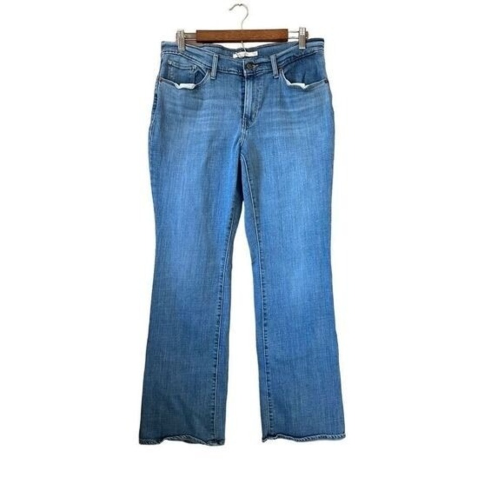 Levi's Classic Bootcut Jeans Women Size 28 Blue Excellent Stretch Denim 715